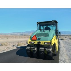 Compacteur sur pneus Art 280 Tier 4f - Ammann - longueur 5040 mm - poids ajustable de 9 à 28 tonnes
