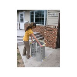 Rampe d'accès en aluminium modulaire et enroulable - sud accessibilité roll-a-ramp