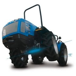 Invictus K600 MT - Tracteur agricole réversible BCS 48 CV, moteur Kubota 4 cylindres