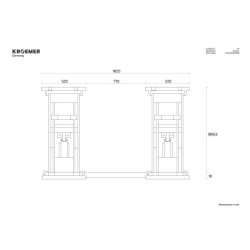 Pont élévateur à ciseaux compact, puissant et sécurisé - en anthracite X11