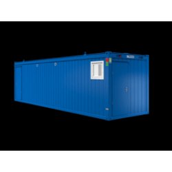 Conteneur sanitaire et WC 10' pour les chantiers, les manifestations et bien plus encore - Containex