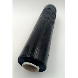Film etirable noir pour palettisation 300mx0.45m 17µ
