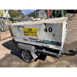 Atlas copco XAS66 Compresseur de chantier 4000L/min sur remorque