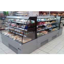 Vitrine réfrigérée semi-murale CRONUS PLUS L.1510mm Profondeur 855mm MAFIROL
