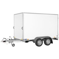 FW2700 - Remorque fourgon en bois Saris - 2700 kg - double essieu et freiné