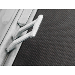 Remorque polyvalente - Saris WOOD CW 255 133 1350 1 - 1 essieu freiné - PTAC : 1350 Kg - 255 x 133 cm