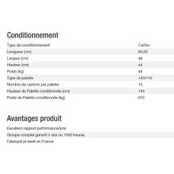 Phoenix 2800 c5 groupe électrogène - kohler - puissance max (kw) 2.8