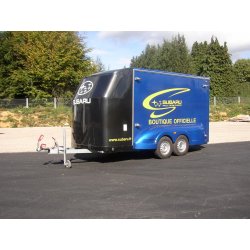 Jumbo - Remorque fourgon Wilsud 4m50 - 2000 à 3500 kg - Dimensions personnalisables