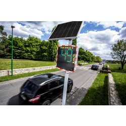 Radars pédagogiques  EVOLIS Vision - Matrice texte Full Led, visibilité optimale jusqu'à 200m