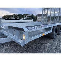 Remorque porte-engins HENRA - type MT 350x190 - PTAC 3500Kg - Référence MT3519-35-2