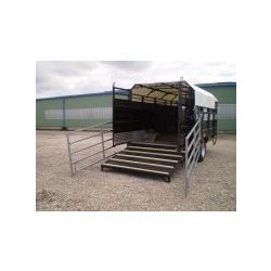 R450 - Bétaillère simple essieu robuste - 4,50m - PTAC 5500 kg - pour 6 à 7 bovins