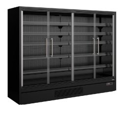 Vitrine réfrigérée Galaxy+ GP26FGD Black - design somptueux et froid basse consommation