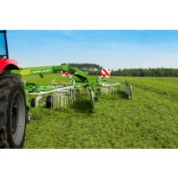 Duo 680 - Giro-andaineurs traînés à 2 rotors en ligne - Samasz - Largeur de 3,40 à 6,80 m - Fourrage de qualité