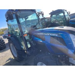 Tracteur agricole Landini 4-90 F - 2022 - 90 ch - 575 h - Pont avant suspendu et cabine Classe 4