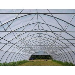 Serre à travée unique  idéale pour les agriculteurs et les amateurs - Tunnelart