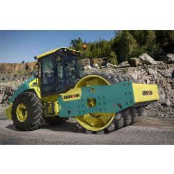 Compacteur de sol - Ammann ARS 220 T4f - longueur 6738 mm - poids 22 tonnes - systèmes avancés de vibration et amplitude