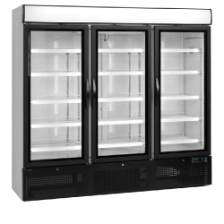 Réfrigérateur vitré - gamme NC - vitrines réfrigérées basse consommation - 1 à 3 portes - Référence NC7500G