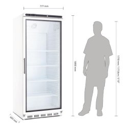 Vitrine réfrigérée positive 600 litres