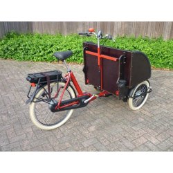 Rickshaw électrique - moteur pédalier SHIMANO E-BIKE SYSTEMS 418 Wh - PMR - Transport adulte handicapé
