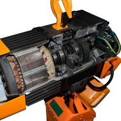 Palan électrique à chaîne TOR HHBDII 01-01 - 1T x 18M / 380V - Protection d'urgence et butée