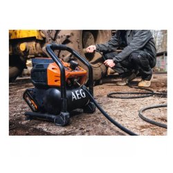 Compresseur Dual Brushless 18V BK18-38BL - AEG - Réservoir 3,8 L - Pompe sans huile - Régulateur précis