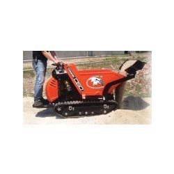 Mini-dumper Cormidi C60 - motorisé à chenilles - 600 kg - caisson relevable Hi-Tip