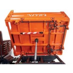 Mini-dumper KC250HR-4 Kubota - 2500 kg - transmission hydrostatique et rotation de benne 180°