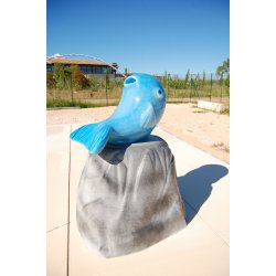 Pataugeoire - Jeux aquatiques Athalia avec pompe manuelle robuste