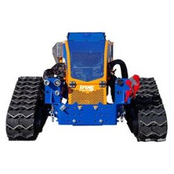 Débroussailleuse radioguidée Deltrak édition 15 - Moteur Kubota turbo diesel 48 CV - Chenille DELTA