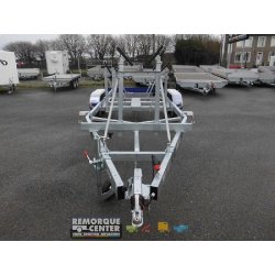 Porte voilier à gruter Sun Way Galaxy GD12 - PTAC : 2400Kg - 2 essieux - Référence G1602V / GD12V