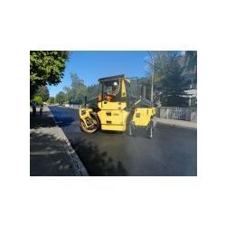Bw 174 acp-4f rouleau tandem vibrant à pivot - bomag - poids 8800 kg.