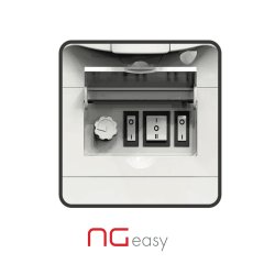 Machine à granita professionnelle - Ugolini NG EASY 10-2, capacité 2x10 litres, design unique et système Recover Energy