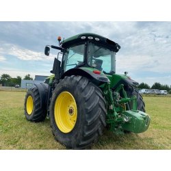 John Deere 7290R - Tracteur agricole haute puissance - 290 ch - 3 742 h - Pneus neufs