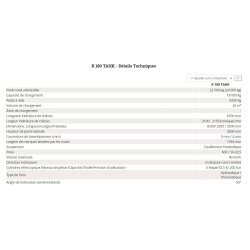 R 180 TAHK - Benne agricole à tandem monocoque - ROMSAN - Capacité 18000 kg
