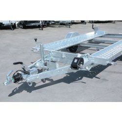 Remorque porte voiture de 1300 kg simple essieu - lider - 39750