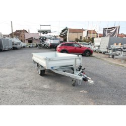 Remorque benne hydraulique - HUMBAUR 3053 HUK 132314 et 3054 HUK 152314 - Qualité allemande avec équipements renforcés