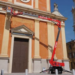 Nacelle araignée sur chenille performante et légère, capacité de charge de 230kg avec une hauteur de travail de 19.40m - SPIDER 20.95