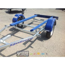 Remorque G500J 1 essieu - PTAC : 650Kg - Sun Way - Transport de jet ski, barque, annexe