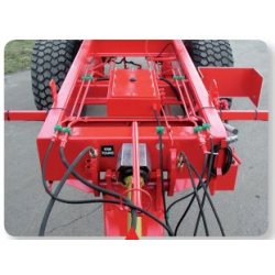 B210TV Remorque agricole standard - Delaplace - Charge utile 21 tonnes - Acier DKP355MC