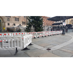 Barrière de sécurité en plastique 14,5 kg