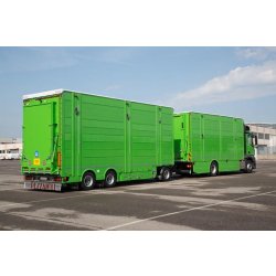 Rba31-sr - remorque bétaillère - carrozzeria pezzaioli - essieux jumelés fixes de 10000 kg