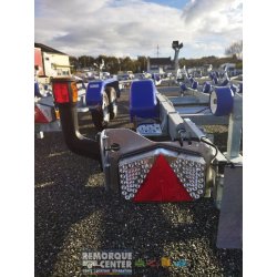 Porte bateau multi-rouleaux GALAXY - GD12 / G1602 - PTAC : 2400Kg - 2 essieux - Sun Way