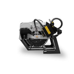 Scies à rocher pour chargeuses compactes RWM/SSL de 75 à 135 ch - Largeur modulable de 8, 10 ou 12 cm