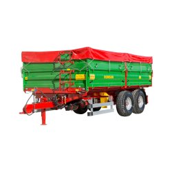 R 80 TASGA benne agricole à tandem essieu - Romsan - capacité 8000 kg