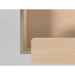 Banque d'accueil personnalisable OUTLINE - configurations variées et design moderne