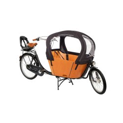 Biporteur Babboe City - Grand coffre pour 4 enfants - Boite Nexus 7 vitesses
