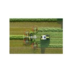 Liner 2800 - Andaineur double rotor dépose centrale - CLAAS - Largeur 7,40–8,20 m - Boîtier hermétique graissé à vie