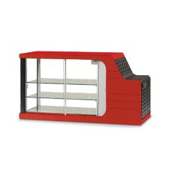 Vitrine réfrigérée de comptoir 120L SCAIOLA - Gris