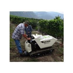 Mini-dumper C35 - Cormidi - 350 kg - Motorisé à chenilles avec caisson extensible