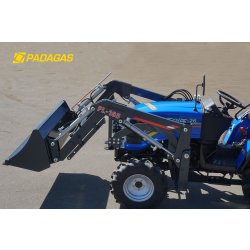 Fl-185 - chargeur frontal pour tracteur compact - padagas - poids : 280kg